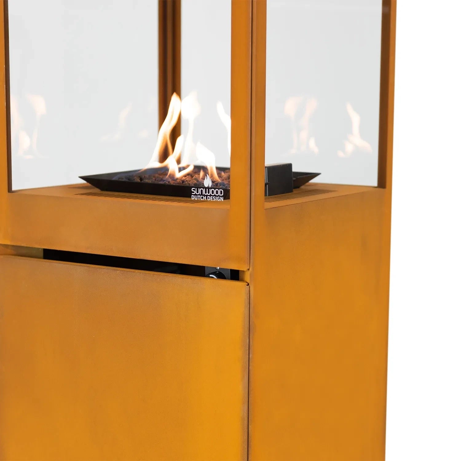 Marino Premium - Estufa gas acero corten