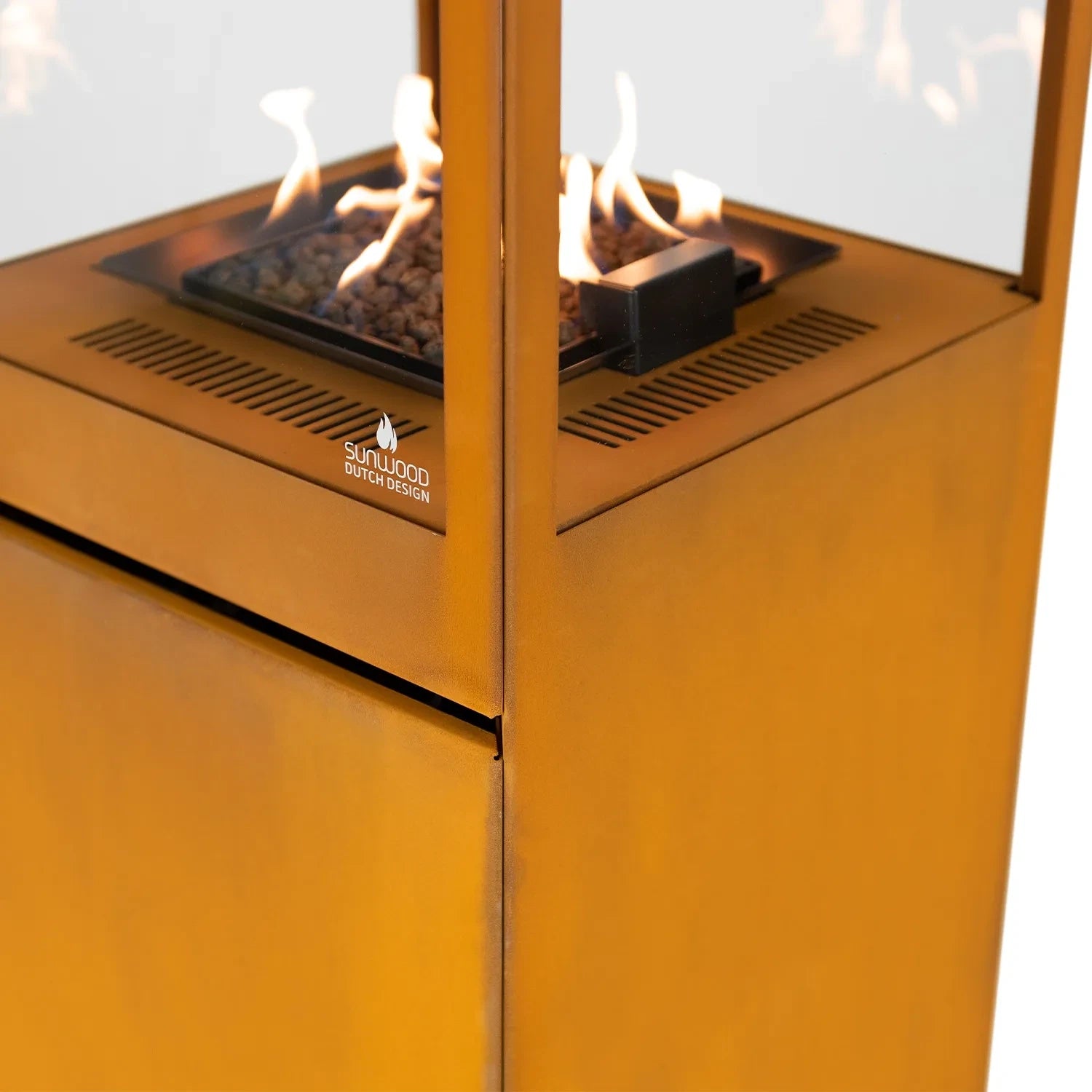 Marino Premium - Estufa gas acero corten