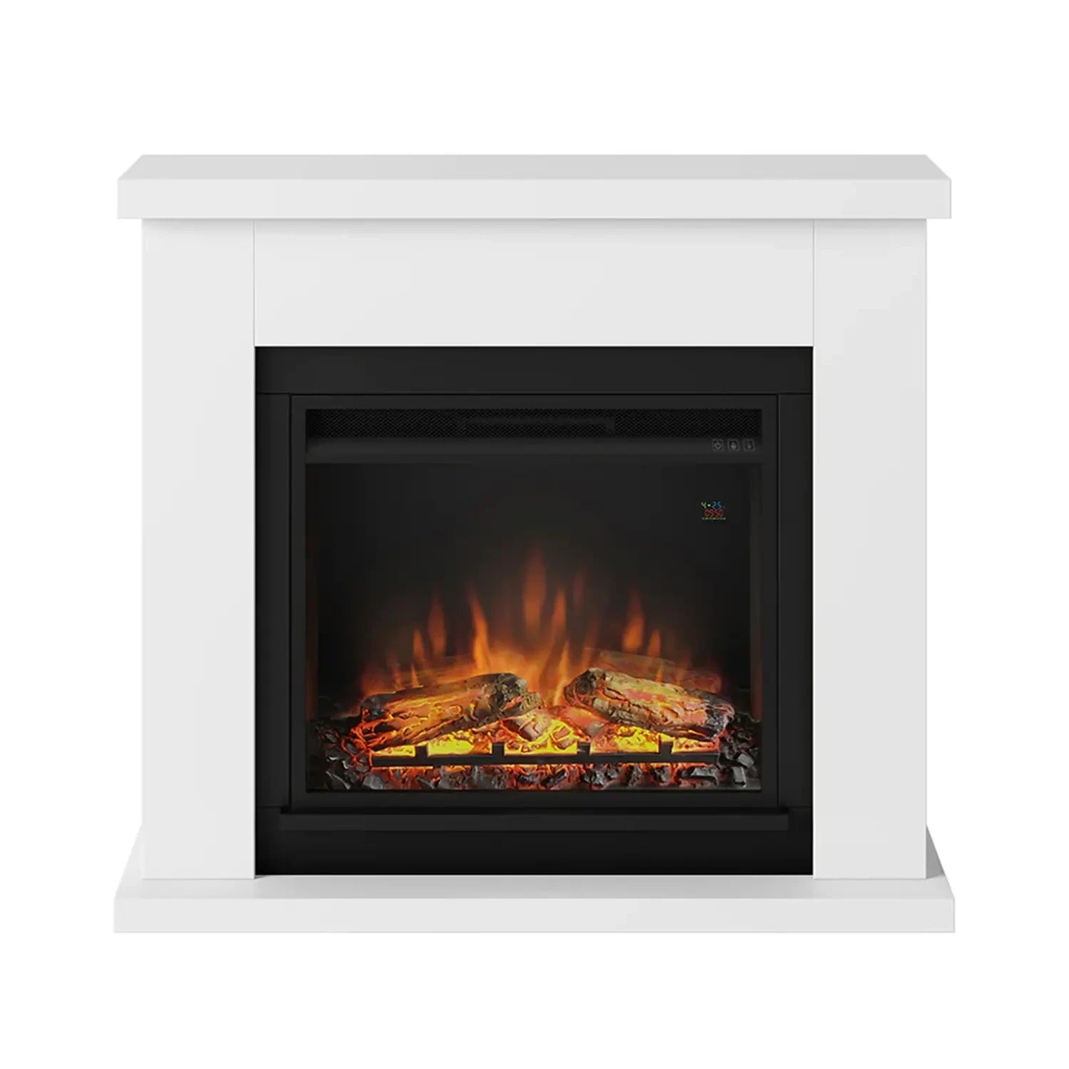 Chimenea eléctrica Frode - blanca