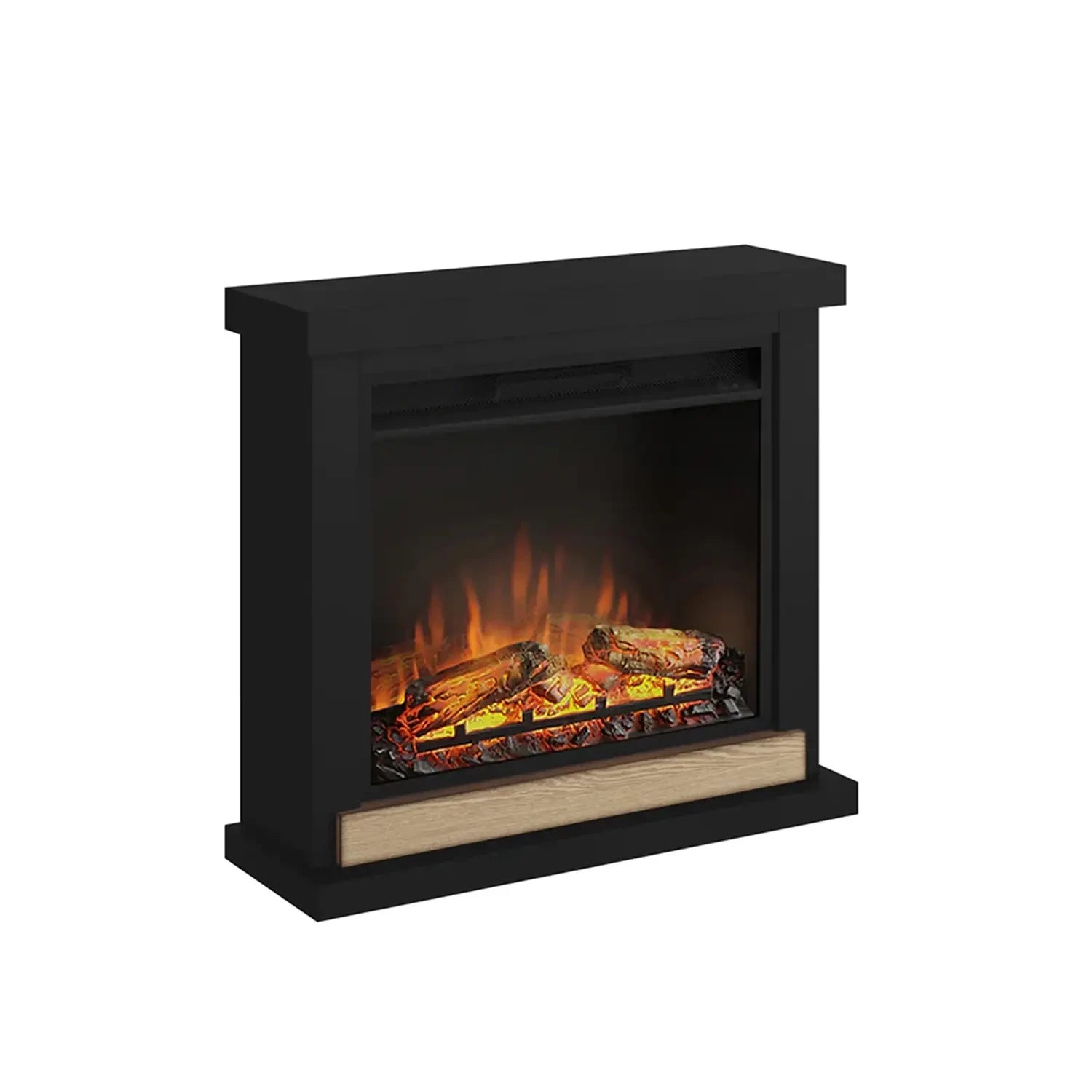 Chimenea eléctrica Hagen - negra