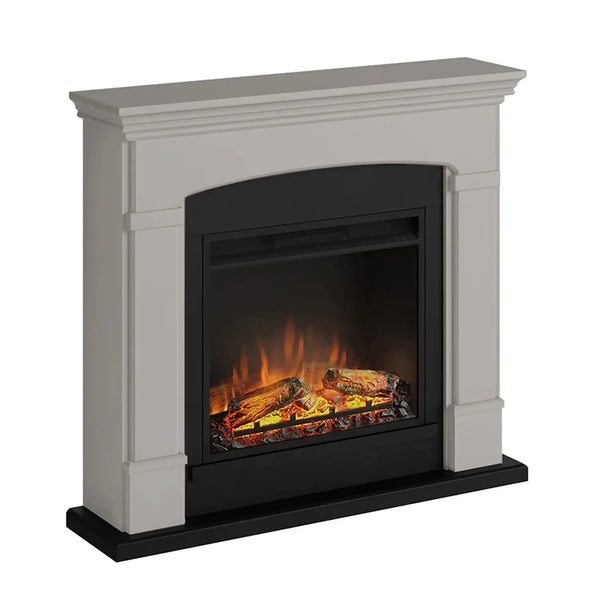 Chimenea eléctrica Helmi - beige