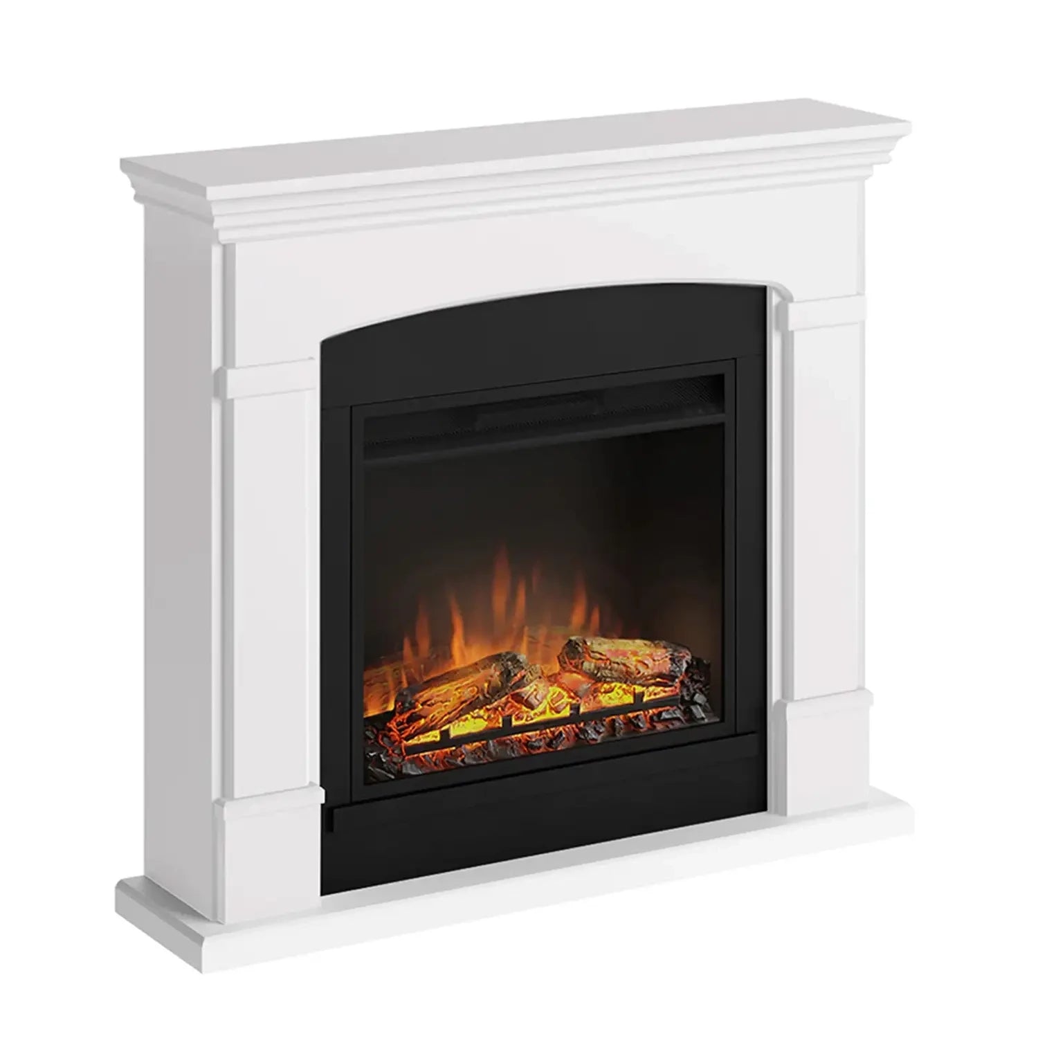 Chimenea eléctrica Helmi - blanca