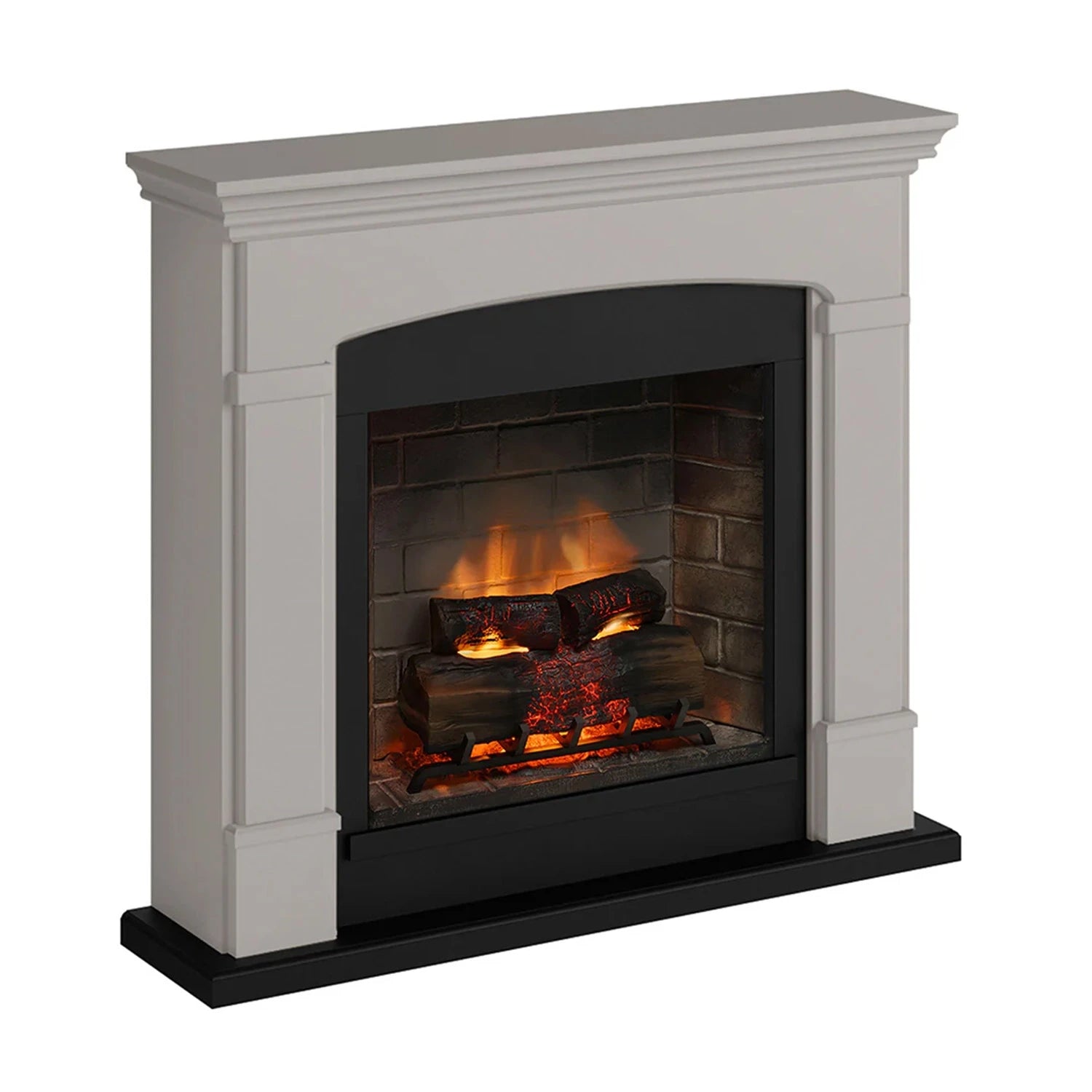 Chimenea eléctrica Helmi - beige