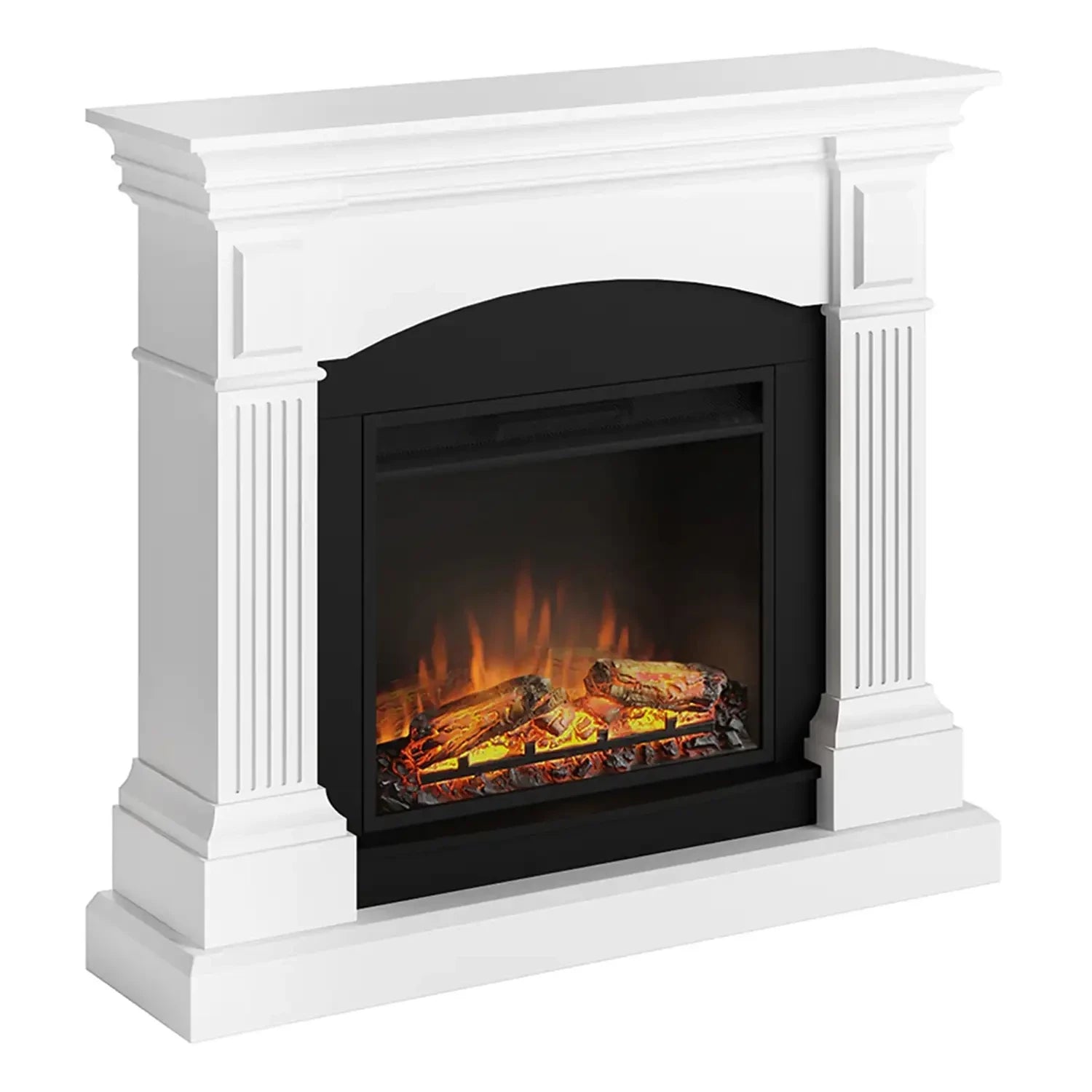 Chimenea eléctrica Magna - blanca