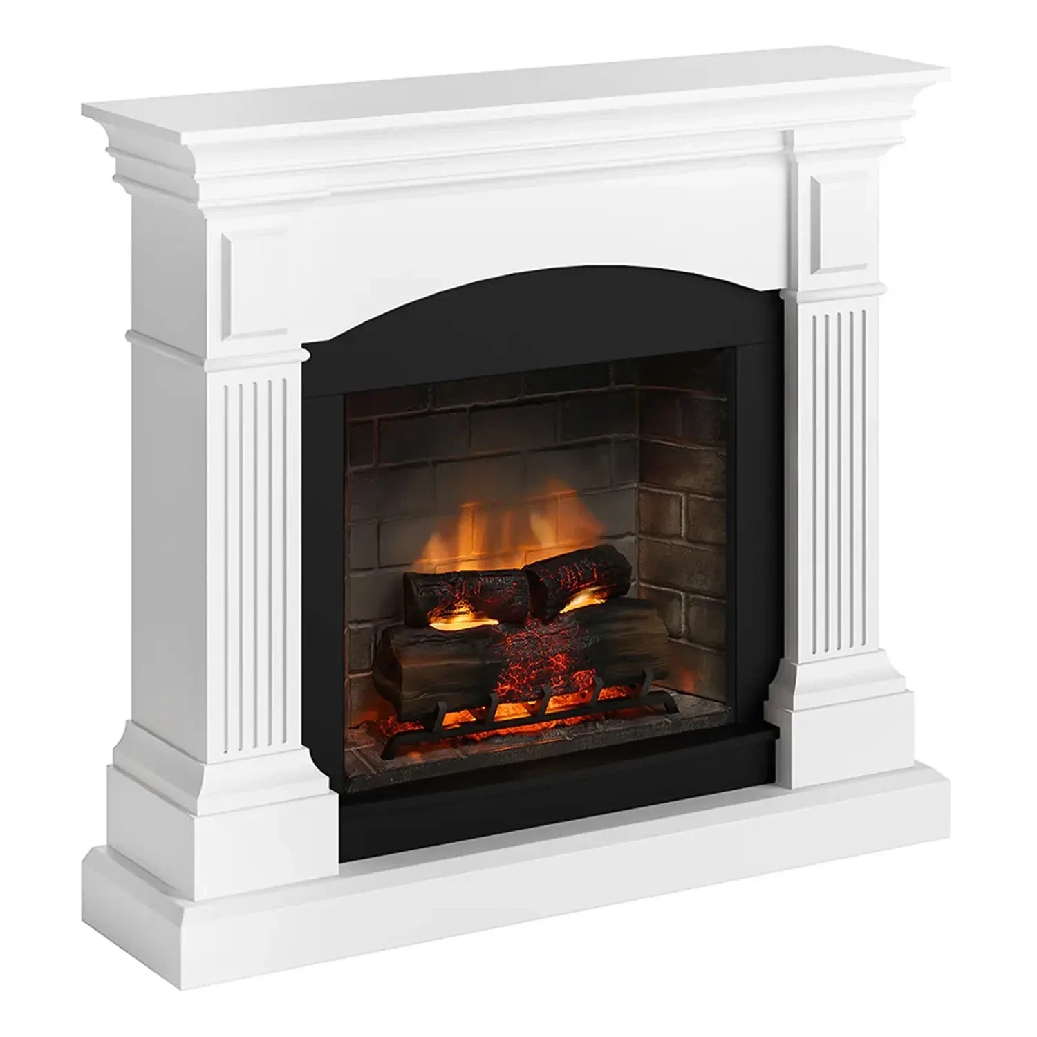 Chimenea eléctrica Magna - blanca