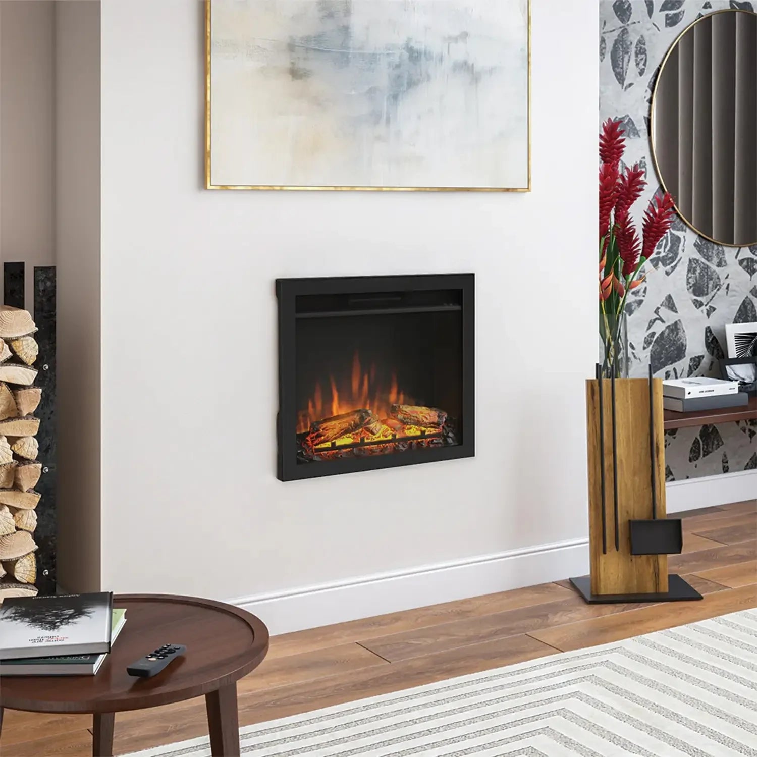 TAGU PowerFlame 1 - Inserto eléctrico para chimenea