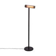 Calefactor de patio eléctrico de suelo 1500 W, GT, negro