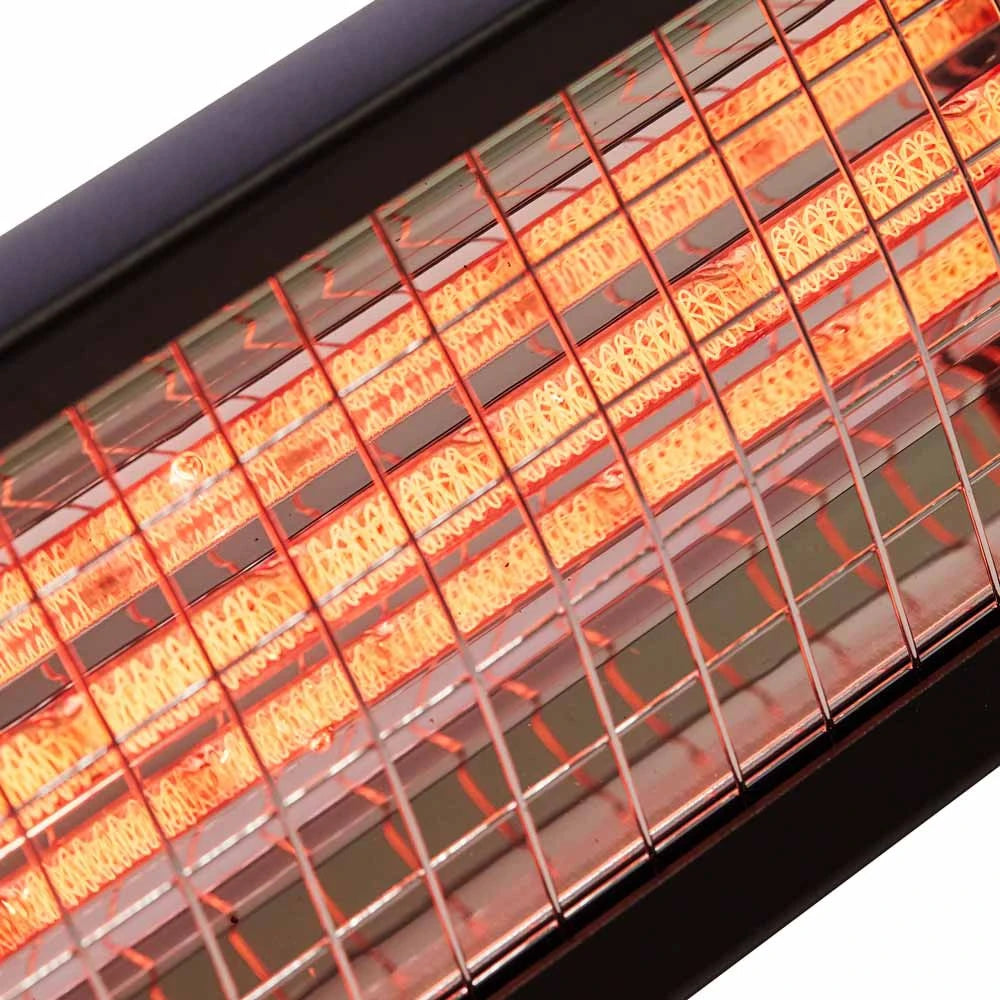 Calefactor exterior HEAT1 ECO High-line 1500W negro