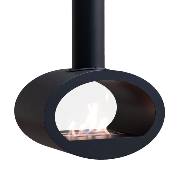 Toronto Negro - Chimenea bioetanol colgante