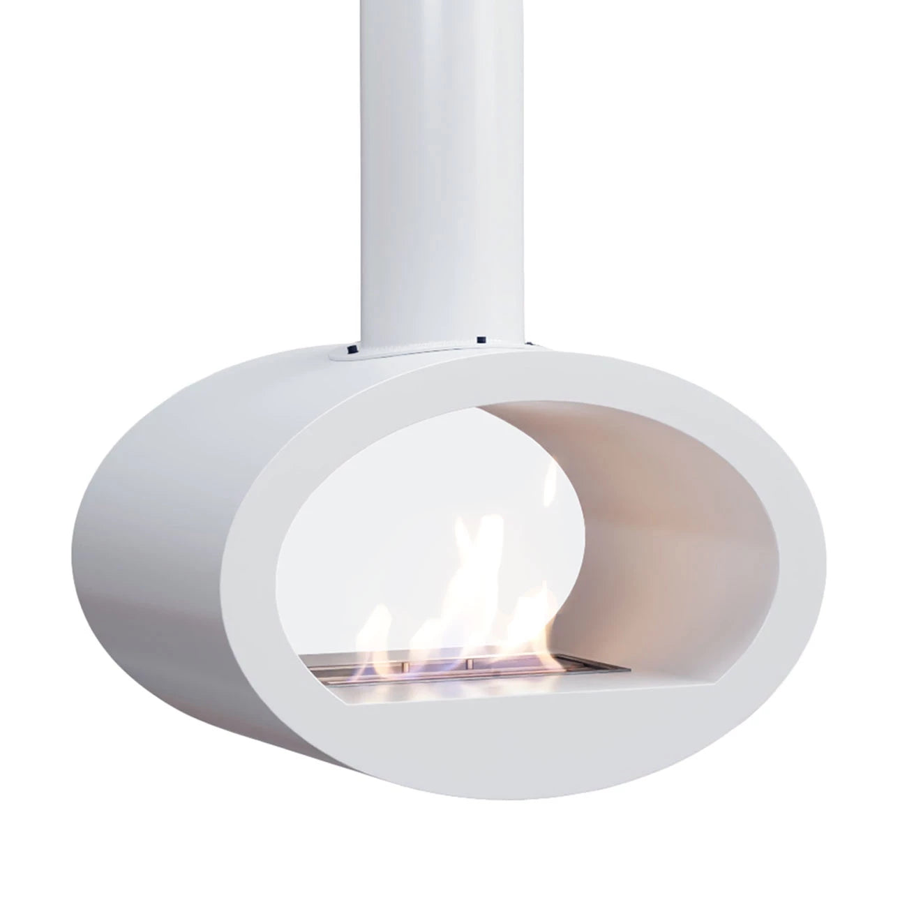 Toronto Blanco - Chimenea bioetanol colgante