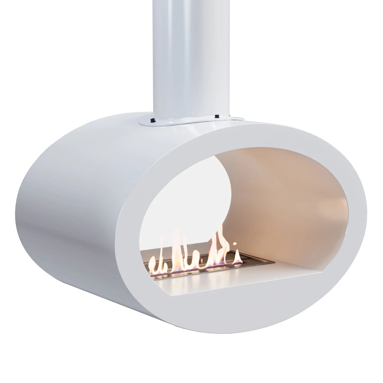 Toronto Blanco - Chimenea bioetanol colgante