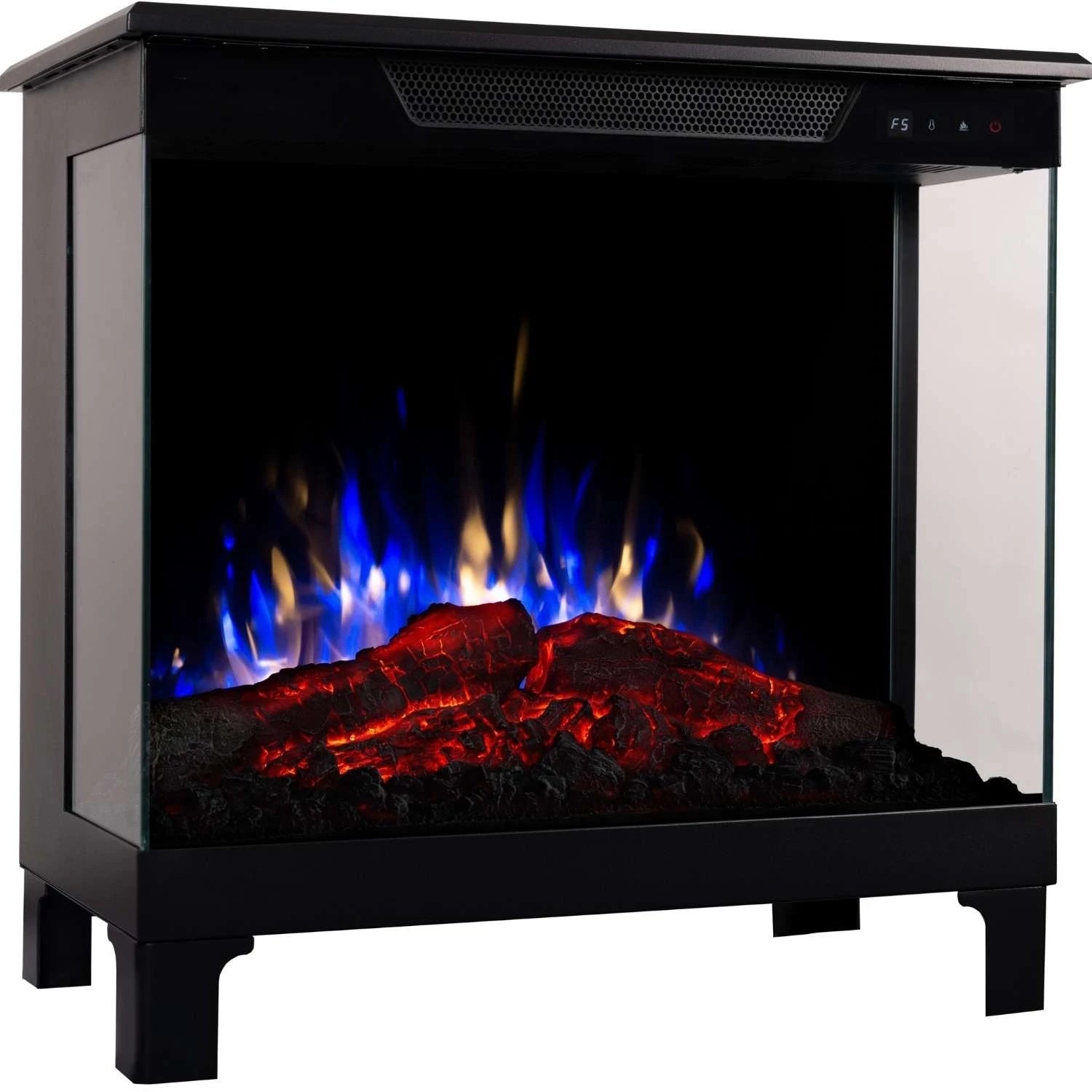 Chimenea eléctrica 3D de 71 cm Tower