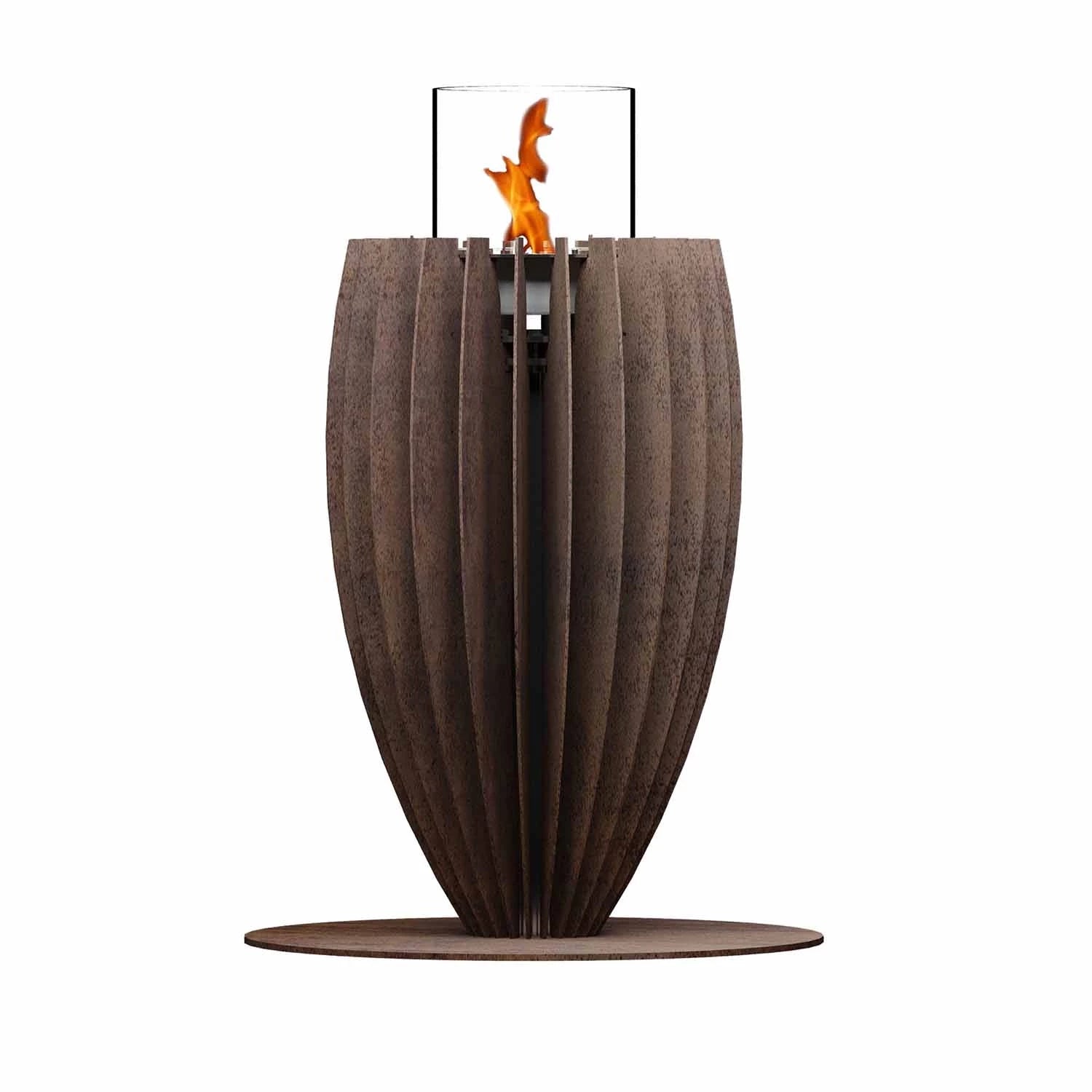 Tuli Gas Heater - Corten Rust GlammFire
