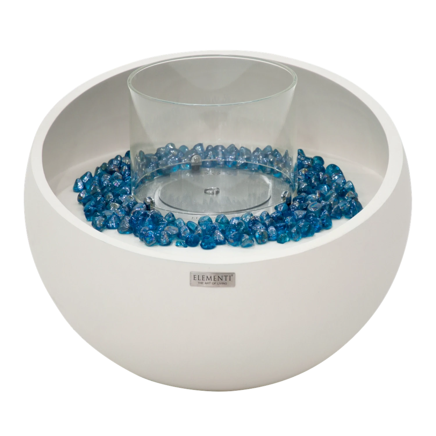 FIRENZE Cuenco de Bioetanol – Blanco Crema