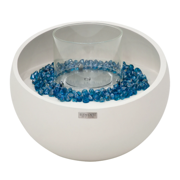 FIRENZE Cuenco de Bioetanol – Blanco Crema