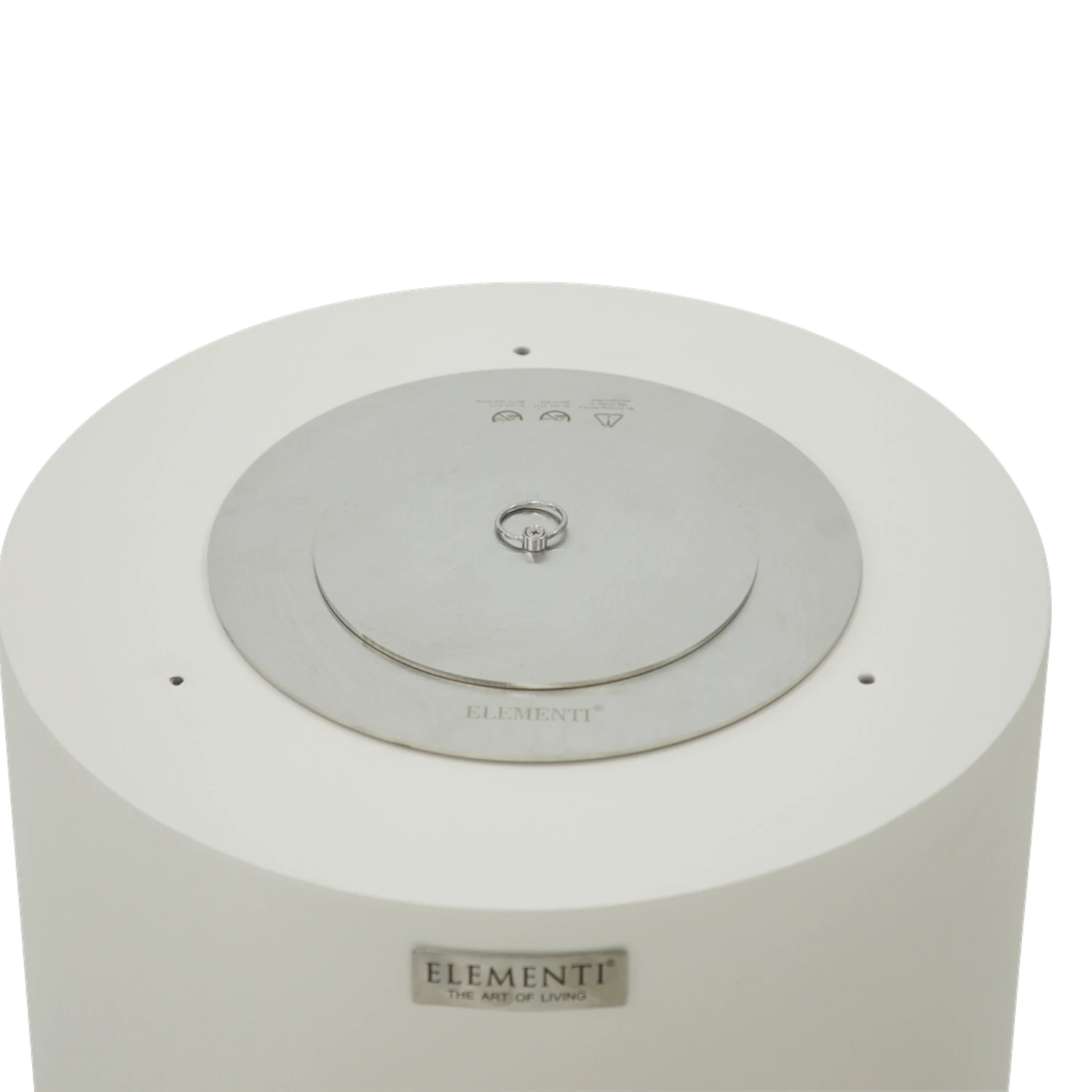 BOSTON Chimenea de Bioetanol – Blanco Crema