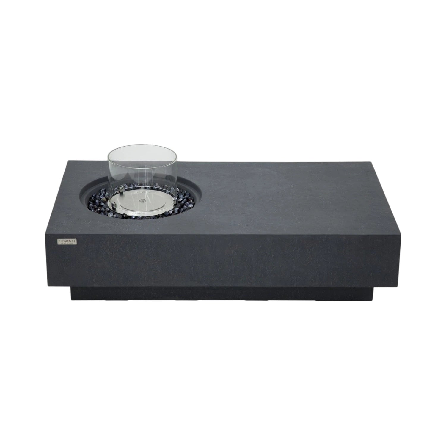 Metropolis Mesa de Bioetanol – Negro Pizarra