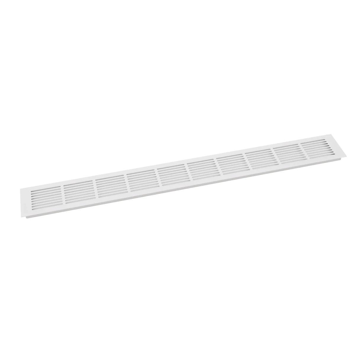 Rejilla de ventilación blanca - 100x11 cm - 420 cm²