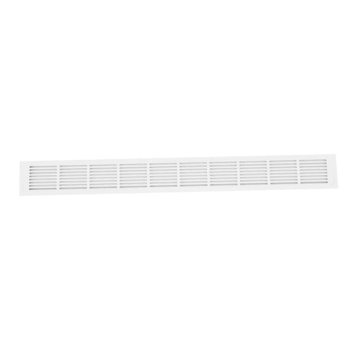 Rejilla de ventilación blanca - 100x11 cm - 420 cm²