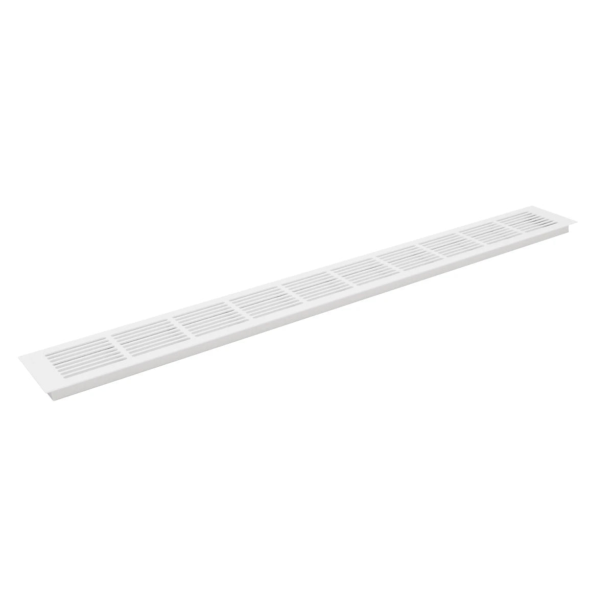 Rejilla de ventilación blanca - 100x11 cm - 420 cm²