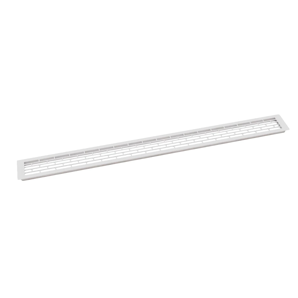 Rejilla de ventilación blanca - 100x9 cm - 450 cm²