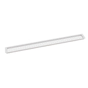 Rejilla de ventilación blanca - 100x9 cm - 450 cm²