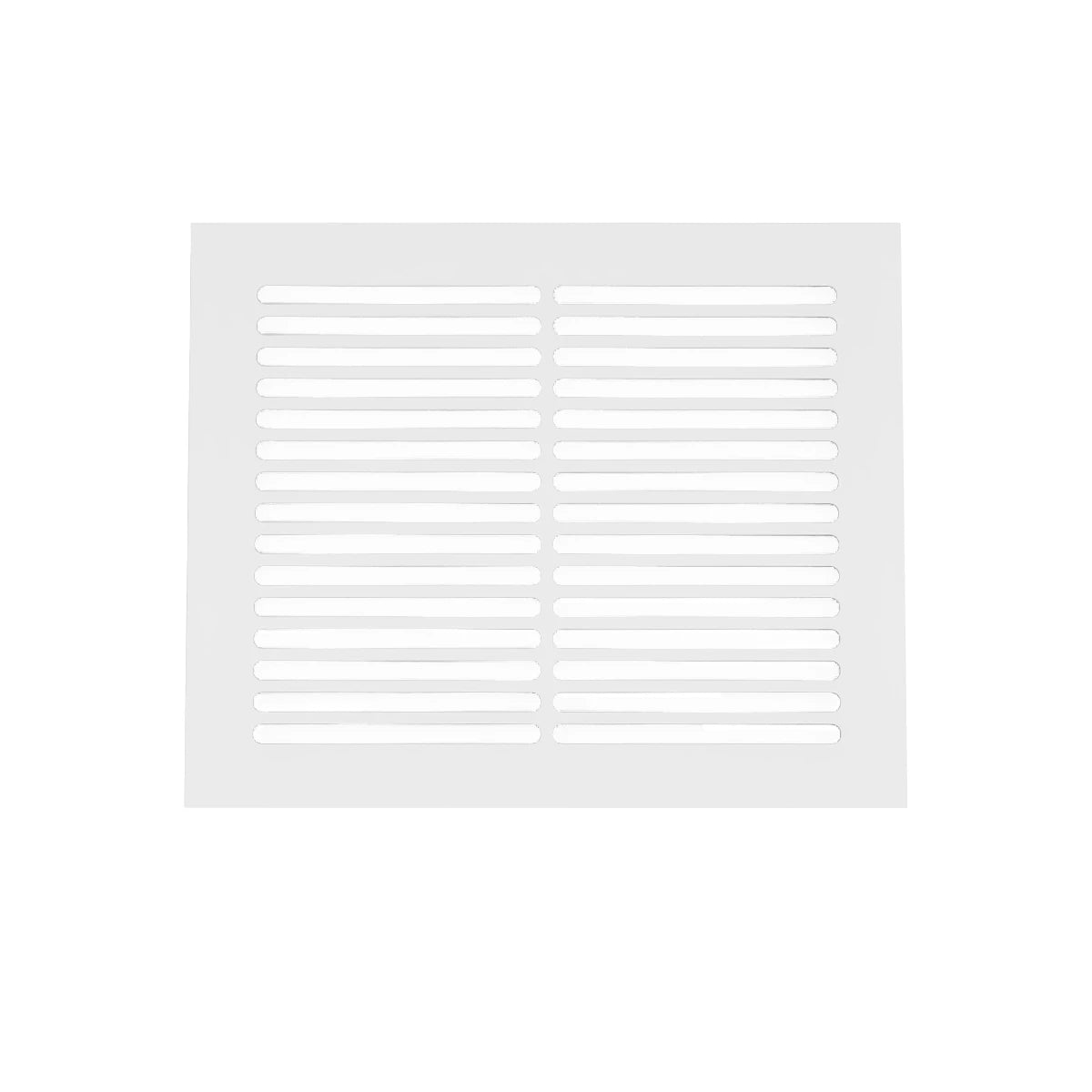 Rejilla de ventilación blanca - 25x20.5 cm - 210 cm²