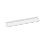 Rejilla de ventilación blanca - 50x10 cm - 214 cm²