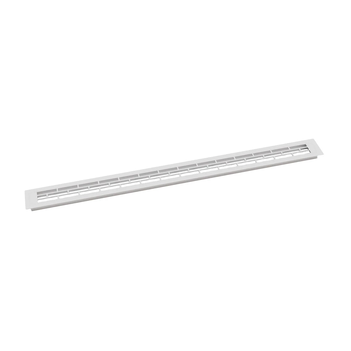 Rejilla de ventilación blanca - 80x6.5 cm - 210 cm²