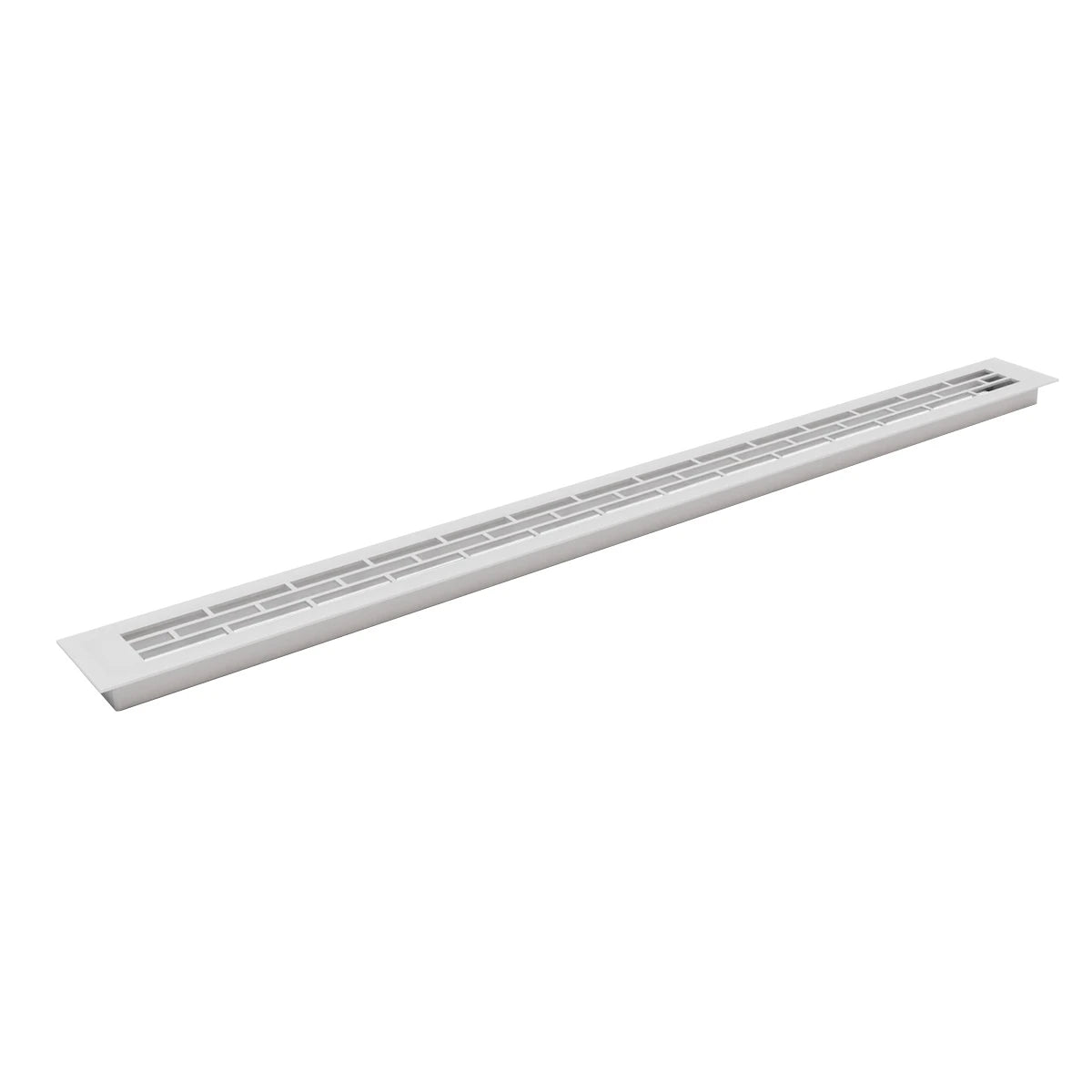 Rejilla de ventilación blanca - 80x6.5 cm - 210 cm²