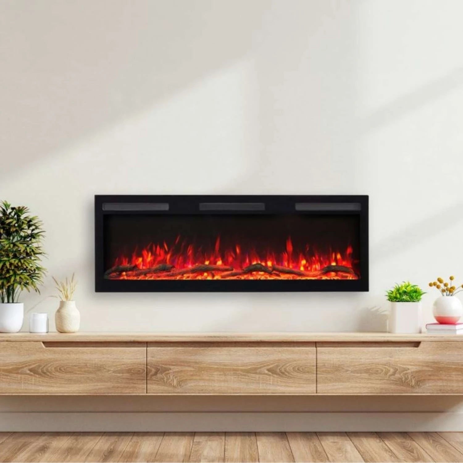 Chimenea eléctrica de pared Majestic PRO 42" (107 cm)