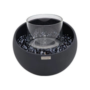 FIRENZE Cuenco de Bioetanol S – Negro Pizarra