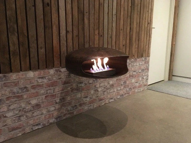 Hein & haugaard wall mounted fireplace