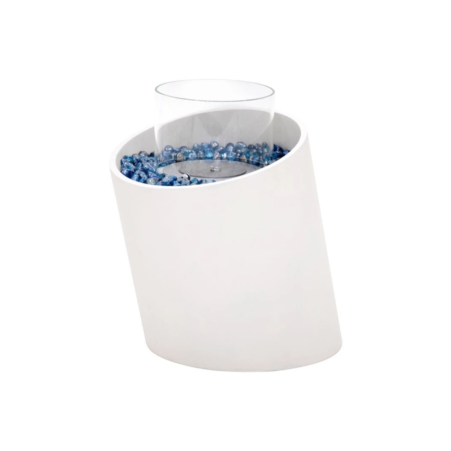 TORRE Columna de Bioetanol M – Blanco Crema
