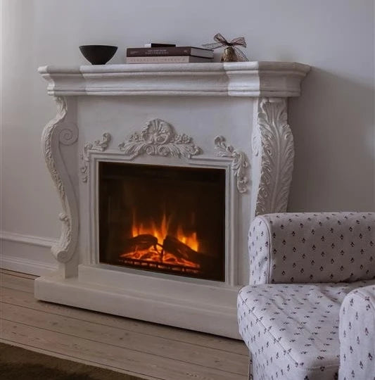 Ymir - Chimenea Eléctrica en Polystone