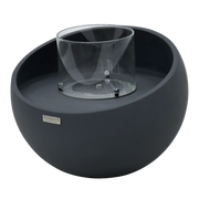 FIRENZE Cuenco de Bioetanol – Negro Pizarra