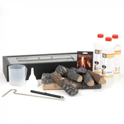 Kit inserto para chimenea bioetanol - 50cm