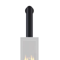 Falso conducto de chimenea decorativo