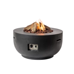 Mesa Cocoon Bowl Negra de Happy Cocooning