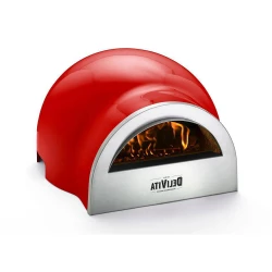 The Chilli Red - Horno para pizzas de DeliVita en color rojo