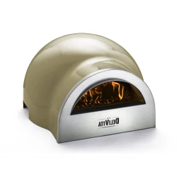 Horno para pizzas The Olive Green Oven de DeliVita en color verde