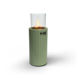 Chimenea de gas exterior Bino - Verde