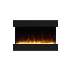 Feroza 101 cm - Chimenea eléctrica de pared