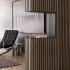 Foco Room Divider 600 Slim - Chimenea empotrada 3 caras