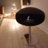 Cocoon Pedestal biochimenea en negro mate