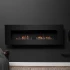 Icon Fires Nero 1450 en acero negro|Chimenea de bioetanol