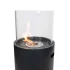 Chimenea bioetanol de exterior - negro