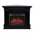 ArtiFlame Albion Corner AF23S - Chimenea eléctrica marrón oscuro