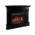 ArtiFlame Albion Corner AF23S - Chimenea eléctrica marrón oscuro