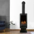 Falso conducto de chimenea decorativo